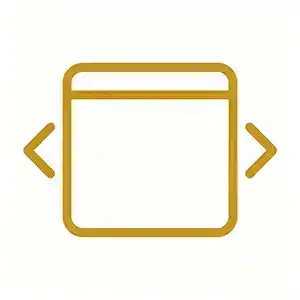 Airtight seal icon for a moisture lock travel humidor