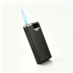 ProTravelHumidors Slim Matte Black Torch Cigar Lighter – 3 Pack