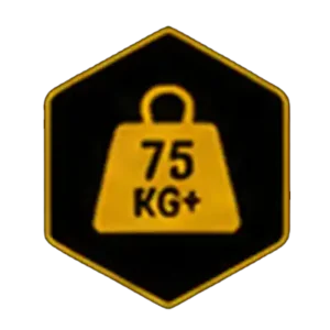 Withstands 75KG+ ofpressure icon